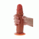 Realistische Siliconen Dildo met Voorhuid 15 cm van het merk Get Real - Dildo's met Voorhuid - online kopen bij Masculum.nl. De discrete online seks-toys en erotisch heren ondergoed winkel voor gay & hetero mannen.