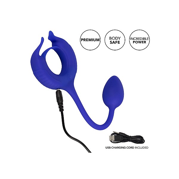 Admiral Weighted Cock Ring - Blauw van het merk Admiral - Cockringen - online kopen bij Masculum.nl. De discrete online seks-toys en erotisch heren ondergoed winkel voor gay & hetero mannen.