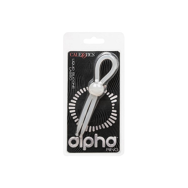 Alpha Liquid Silicone Lasso - Wit van het merk Alpha - Siliconen Cockringen - online bestellen bij Masculum.nl. De discrete online seks-toys en erotisch heren ondergoed winkel voor gay & hetero mannen.