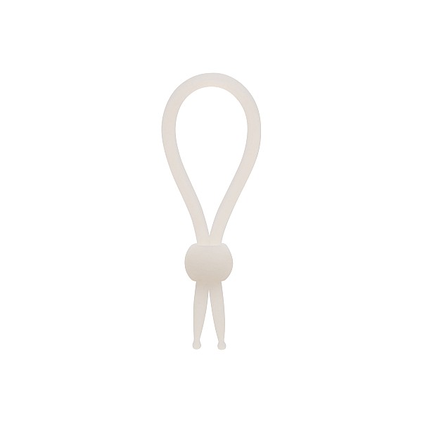 Alpha Liquid Silicone Lasso - Wit van het merk Alpha - Siliconen Cockringen - online bestellen bij Masculum.nl. De discrete online seks-toys en erotisch heren ondergoed winkel voor gay & hetero mannen.