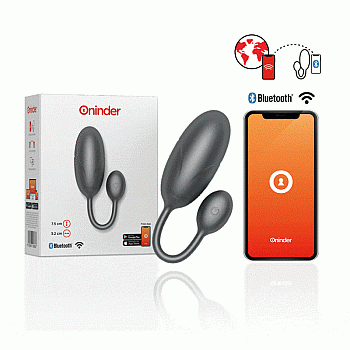 Tokyo Vibrating Egg + App - Zwart
