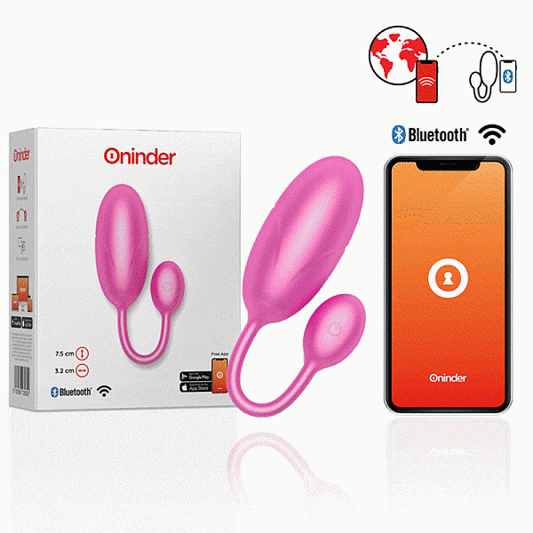 Tokyo Vibrating Egg + App - Roze van het merk Oninder - Vibrerende Eitjes - online bestellen bij Masculum.nl. De discrete online seks-toys en erotisch heren ondergoed winkel voor gay & hetero mannen.