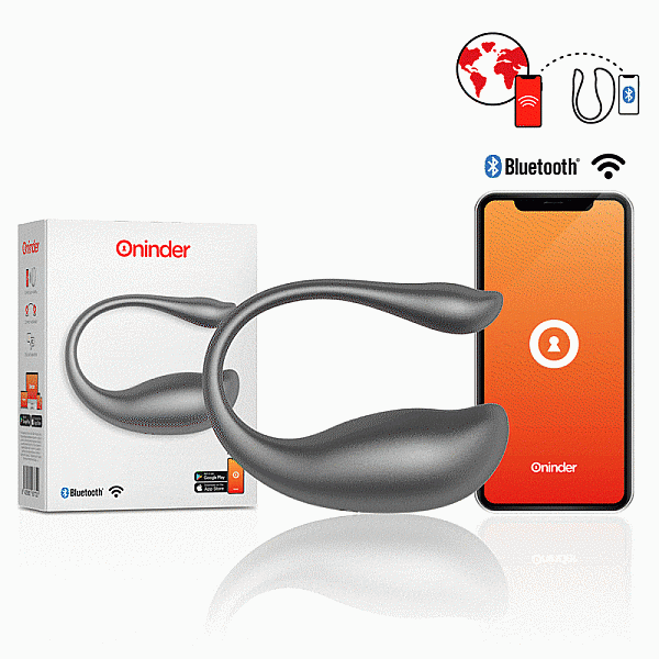 Oninder Nairobi Vibrating Egg + App - Zwart van het merk Oninder - Waterdichte Vibrators - online kopen bij Masculum.nl. De discrete online seks-toys en erotisch heren ondergoed winkel voor gay & hetero mannen.