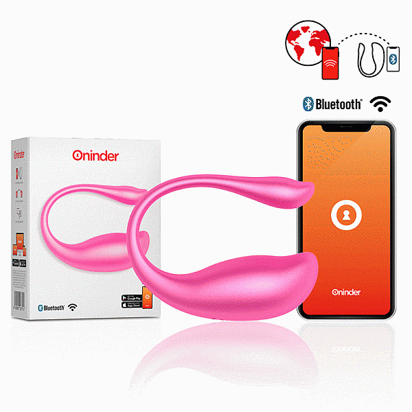 Oninder Nairobi Vibrating Egg + App - Roze van het merk Oninder - Remote Control Vibrators - online bestellen bij Masculum.nl. De discrete online seks-toys en erotisch heren ondergoed winkel voor gay & hetero mannen.