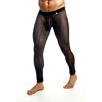 MOB Sheer Mesh Tights - Zwart
