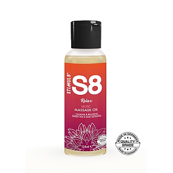 S8 Massage Oil 125ml - Green Tea en Lilac Blossom