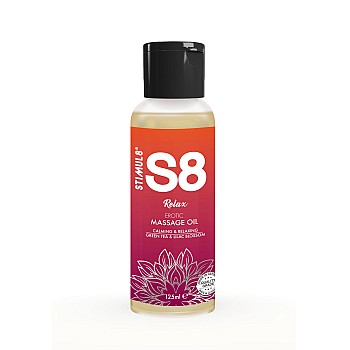 S8 Massage Oil 125ml - Green Tea en Lilac Blossom