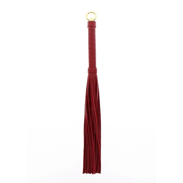 Large Whip - Rood van het merk Bondage in Luxury - Paddles - online bestellen bij Masculum.nl. De discrete online seks-toys en erotisch heren ondergoed winkel voor gay & hetero mannen.
