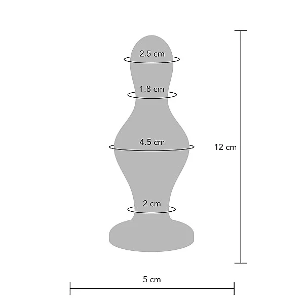 The Batter Buttplug - Blauw van het merk Buttocks - Buttplugs - online kopen bij Masculum.nl. De discrete online seks-toys en erotisch heren ondergoed winkel voor gay & hetero mannen.