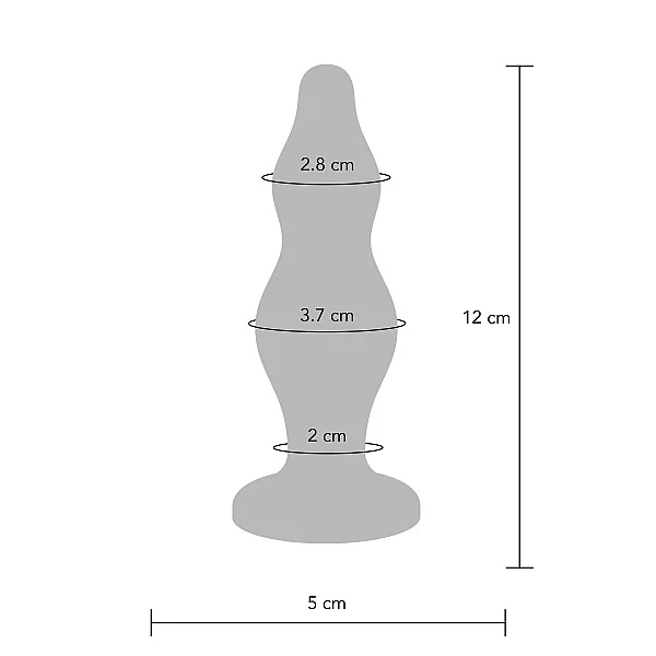 The Striker Buttplug - Blauw van het merk Buttocks - Buttplugs - online kopen bij Masculum.nl. De discrete online seks-toys en erotisch heren ondergoed winkel voor gay & hetero mannen.