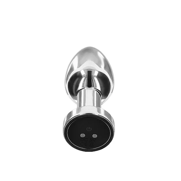 Vibrating Metal Buttplug M - Zilver van het merk Buttocks - Buttplugs - online bestellen bij Masculum.nl. De discrete online seks-toys en erotisch heren ondergoed winkel voor gay & hetero mannen.
