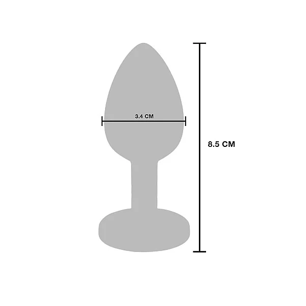 Vibrating Metal Buttplug M - Zilver van het merk Buttocks - Buttplugs - online bestellen bij Masculum.nl. De discrete online seks-toys en erotisch heren ondergoed winkel voor gay & hetero mannen.