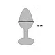 Vibrating Metal Buttplug M - Zilver van het merk Buttocks - Buttplugs - online bestellen bij Masculum.nl. De discrete online seks-toys en erotisch heren ondergoed winkel voor gay & hetero mannen.