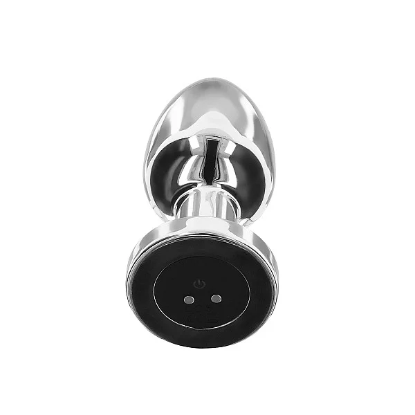 Vibrating Metal Buttplug L - Zilver van het merk Buttocks - Buttplugs - online bestellen bij Masculum.nl. De discrete online seks-toys en erotisch heren ondergoed winkel voor gay & hetero mannen.