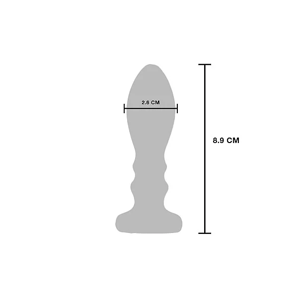 Vibrating Metal Buttplug M - Zilver van het merk Buttocks - Buttplugs - online kopen bij Masculum.nl. De discrete online seks-toys en erotisch heren ondergoed winkel voor gay & hetero mannen.