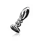 Vibrating Metal Buttplug L - Zilver van het merk Buttocks - Buttplugs - online kopen bij Masculum.nl. De discrete online seks-toys en erotisch heren ondergoed winkel voor gay & hetero mannen.