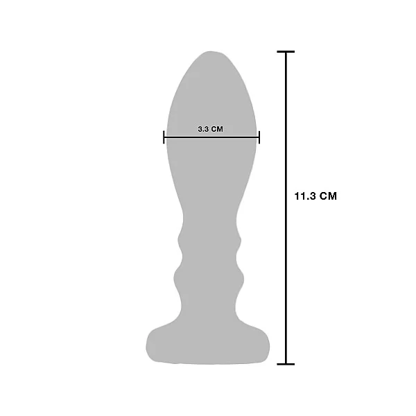 Vibrating Metal Buttplug L - Zilver van het merk Buttocks - Buttplugs - online kopen bij Masculum.nl. De discrete online seks-toys en erotisch heren ondergoed winkel voor gay & hetero mannen.