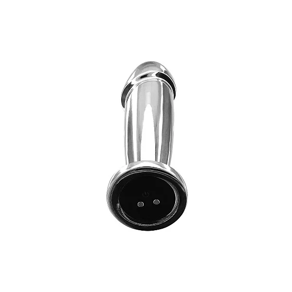 Vibrating Metal Buttplug - Zilver van het merk Buttocks - Buttplugs - online bestellen bij Masculum.nl. De discrete online seks-toys en erotisch heren ondergoed winkel voor gay & hetero mannen.