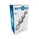 The Stuffer 3-Balls Metallic Siliconen Buttplug van het merk Buttocks - Anale Kralen - online kopen bij Masculum.nl. De discrete online seks-toys en erotisch heren ondergoed winkel voor gay & hetero mannen.