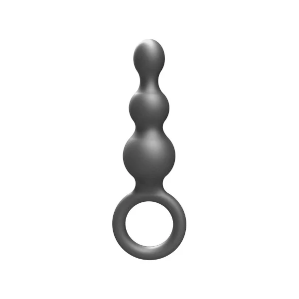 The Stuffer 3-Balls Metallic Siliconen Buttplug van het merk Buttocks - Anale Kralen - online kopen bij Masculum.nl. De discrete online seks-toys en erotisch heren ondergoed winkel voor gay & hetero mannen.