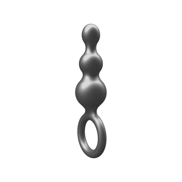 The Stuffer 3-Balls Metallic Siliconen Buttplug van het merk Buttocks - Anale Kralen - online kopen bij Masculum.nl. De discrete online seks-toys en erotisch heren ondergoed winkel voor gay & hetero mannen.
