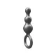 The Stuffer 3-Balls Metallic Siliconen Buttplug van het merk Buttocks - Anale Kralen - online kopen bij Masculum.nl. De discrete online seks-toys en erotisch heren ondergoed winkel voor gay & hetero mannen.