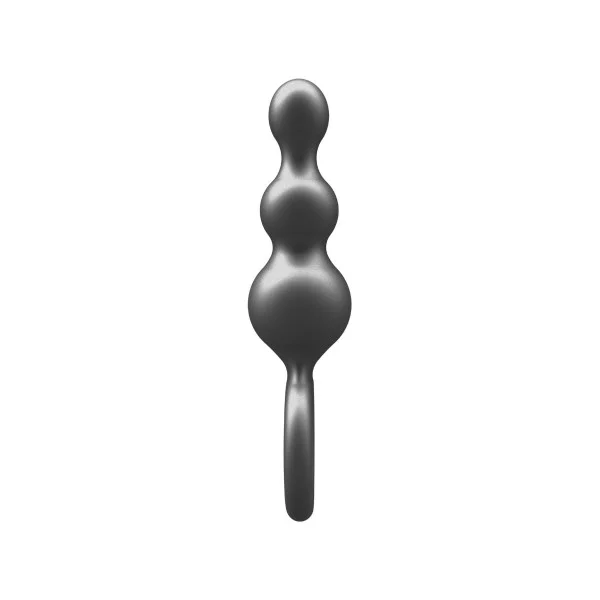 The Stuffer 3-Balls Metallic Siliconen Buttplug van het merk Buttocks - Anale Kralen - online kopen bij Masculum.nl. De discrete online seks-toys en erotisch heren ondergoed winkel voor gay & hetero mannen.
