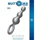 The Stuffer 3-Balls Metallic Siliconen Buttplug van het merk Buttocks - Anale Kralen - online kopen bij Masculum.nl. De discrete online seks-toys en erotisch heren ondergoed winkel voor gay & hetero mannen.