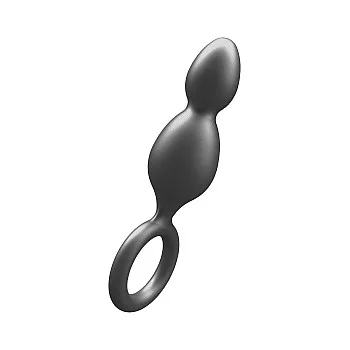 The Plugger 2-Balls Metallic Silicone Plug