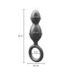 The Plugger 2-Balls Metallic Silicone Plug van het merk Buttocks - Klassieke Buttplugs - online bestellen bij Masculum.nl. De discrete online seks-toys en erotisch heren ondergoed winkel voor gay & hetero mannen.