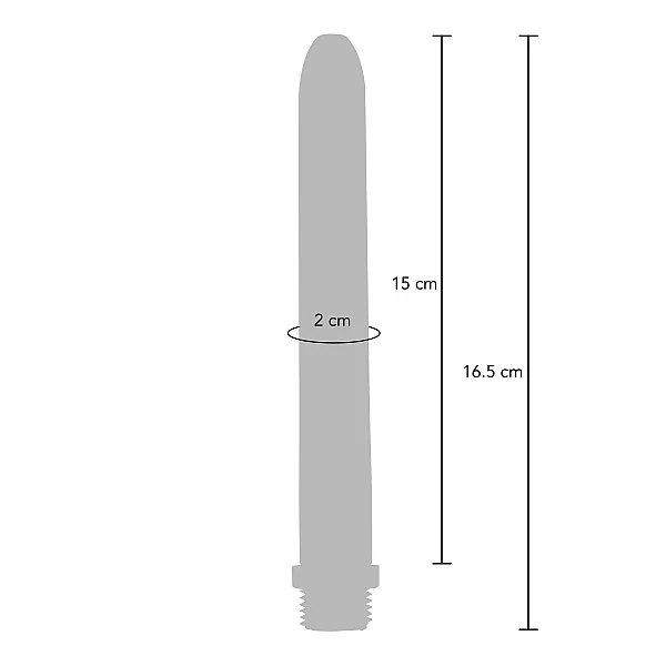 The Drizzle Anal Douche 15cm - Blauw van het merk Buttocks - Anaal Douches - online kopen bij Masculum.nl. De discrete online seks-toys en erotisch heren ondergoed winkel voor gay & hetero mannen.