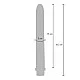 The Drizzle Anal Douche 15cm - Blauw van het merk Buttocks - Anaal Douches - online kopen bij Masculum.nl. De discrete online seks-toys en erotisch heren ondergoed winkel voor gay & hetero mannen.