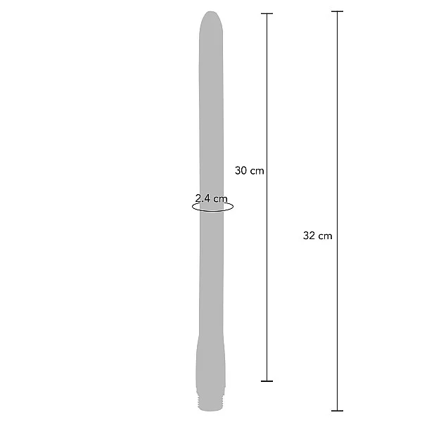 The Surge Anal Douche 30cm - Blauw van het merk Buttocks - Anaal Douches - online bestellen bij Masculum.nl. De discrete online seks-toys en erotisch heren ondergoed winkel voor gay & hetero mannen.