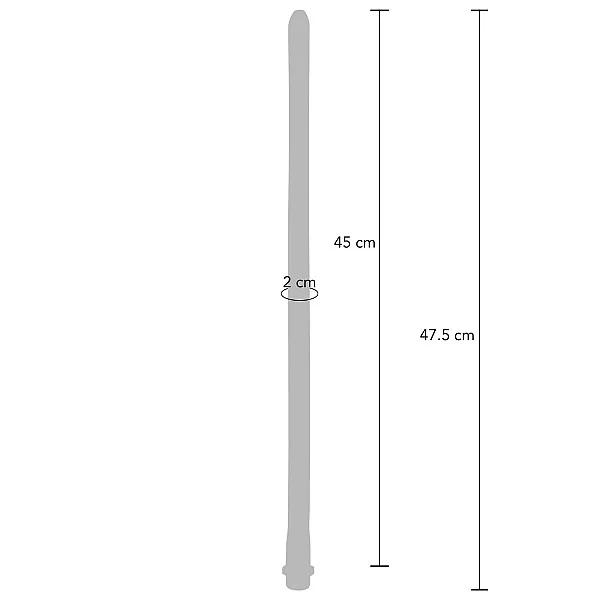 The Gusher Anal Douche 45cm - Blauw van het merk Buttocks - Anaal Douches - online bestellen bij Masculum.nl. De discrete online seks-toys en erotisch heren ondergoed winkel voor gay & hetero mannen.