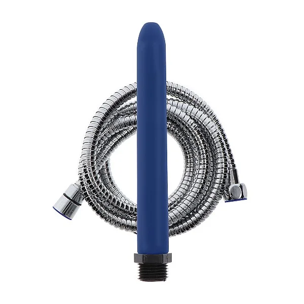 The Cleaner Shower Set 15cm - Blauw van het merk Buttocks - Anaal Douches - online kopen bij Masculum.nl. De discrete online seks-toys en erotisch heren ondergoed winkel voor gay & hetero mannen.