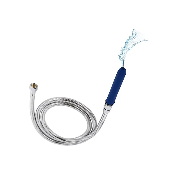 The Cleaner Shower Set 15cm - Blauw van het merk Buttocks - Anaal Douches - online kopen bij Masculum.nl. De discrete online seks-toys en erotisch heren ondergoed winkel voor gay & hetero mannen.