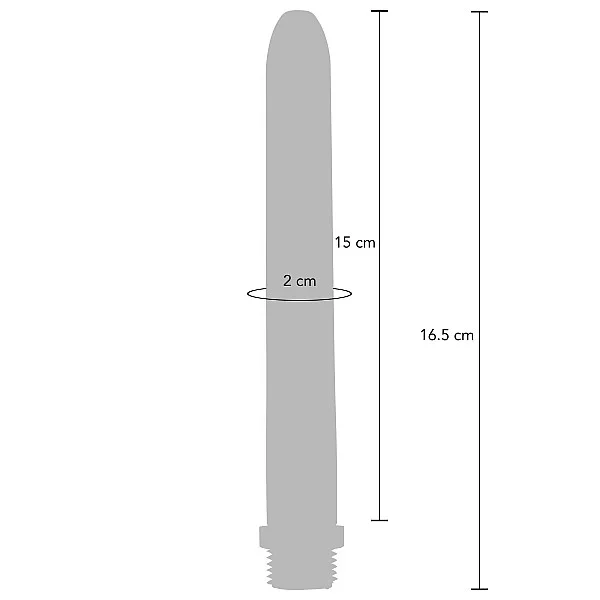The Cleaner Shower Set 15cm - Blauw van het merk Buttocks - Anaal Douches - online kopen bij Masculum.nl. De discrete online seks-toys en erotisch heren ondergoed winkel voor gay & hetero mannen.