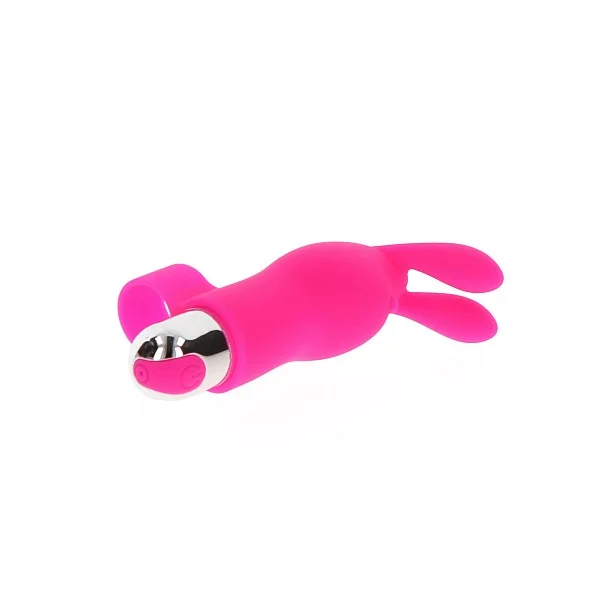 Bunny Pleaser Rechargeable - Roze van het merk Finger Vibe - Vinger Vibrators - online kopen bij Masculum.nl. De discrete online seks-toys en erotisch heren ondergoed winkel voor gay & hetero mannen.