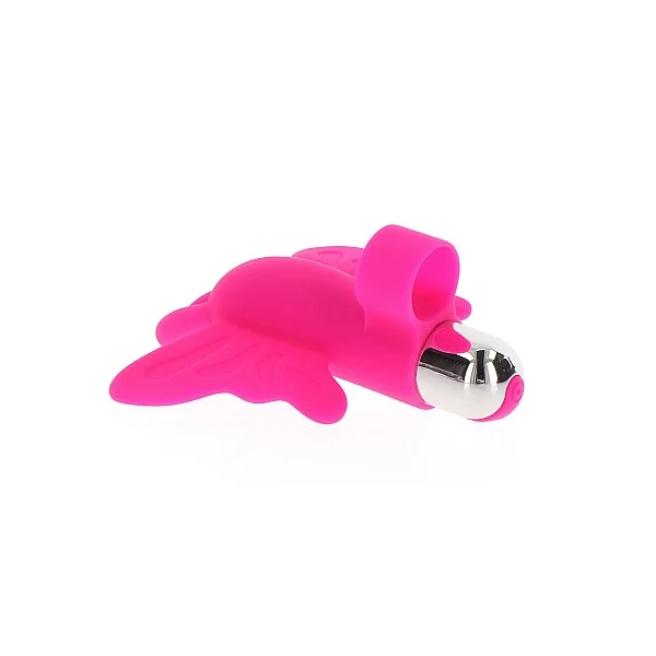 Butterfly Pleaser Rechargeable - Roze van het merk Finger Vibe - Vinger Vibrators - online kopen bij Masculum.nl. De discrete online seks-toys en erotisch heren ondergoed winkel voor gay & hetero mannen.