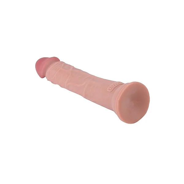 Deluxe Dual Density Dong 10 In - Lichte huidskleur van het merk Get Real - Realistische Dildo's - online bestellen bij Masculum.nl. De discrete online seks-toys en erotisch heren ondergoed winkel voor gay & hetero mannen.