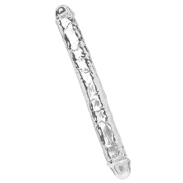 Clear Double Dong 13 Inch - Transparant van het merk Get Real - Realistische Dildo's - online kopen bij Masculum.nl. De discrete online seks-toys en erotisch heren ondergoed winkel voor gay & hetero mannen.