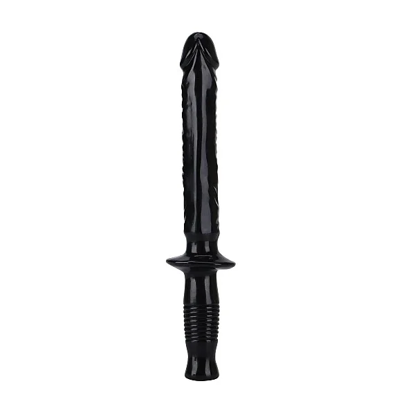 The Manhandler 14.5 Inch - Zwart van het merk Get Real - Realistische Dildo's - online kopen bij Masculum.nl. De discrete online seks-toys en erotisch heren ondergoed winkel voor gay & hetero mannen.