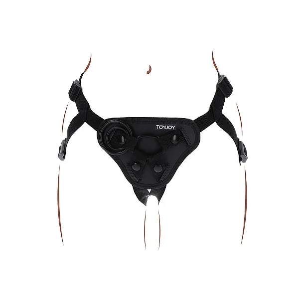Strap-On Harness - Zwart van het merk Get Real -  - online kopen bij Masculum.nl. De discrete online seks-toys en erotisch heren ondergoed winkel voor gay & hetero mannen.
