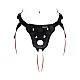 Strap-On Pleasure Harness - Zwart van het merk Get Real -  - online bestellen bij Masculum.nl. De discrete online seks-toys en erotisch heren ondergoed winkel voor gay & hetero mannen.