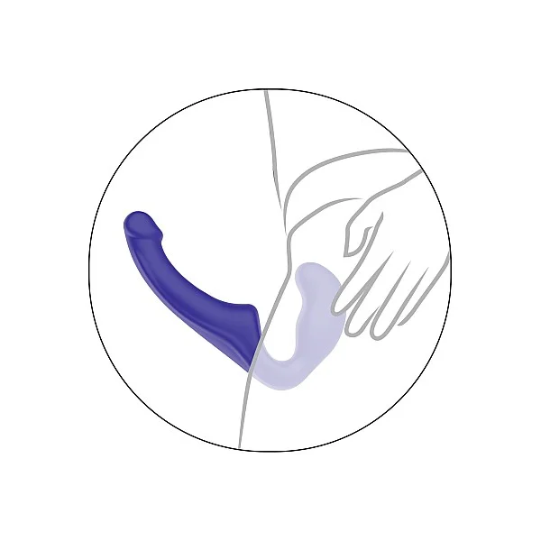 Bend Over Boyfriend Silicone - Paars van het merk Get Real -  - online bestellen bij Masculum.nl. De discrete online seks-toys en erotisch heren ondergoed winkel voor gay & hetero mannen.
