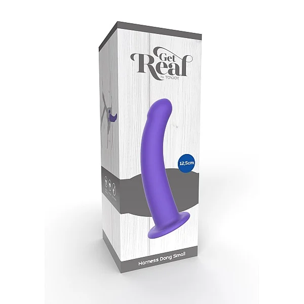 Harness Dong S - Paars van het merk Get Real - Dildo's - online kopen bij Masculum.nl. De discrete online seks-toys en erotisch heren ondergoed winkel voor gay & hetero mannen.