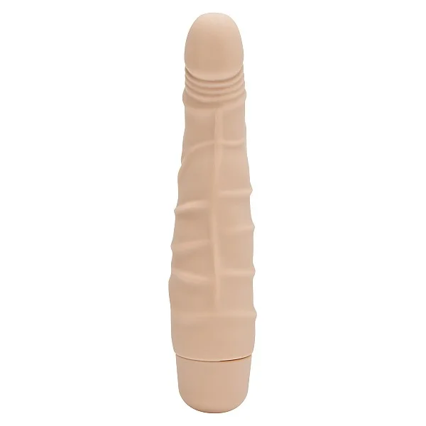 Mini Classic Slim Vibrator - Lichte huidskleur van het merk Get Real - Realistische Vibrators - online kopen bij Masculum.nl. De discrete online seks-toys en erotisch heren ondergoed winkel voor gay & hetero mannen.