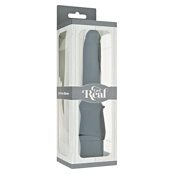 Classic Smooth Vibrator - Zwart van het merk Get Real - Realistische Vibrators - online bestellen bij Masculum.nl. De discrete online seks-toys en erotisch heren ondergoed winkel voor gay & hetero mannen.