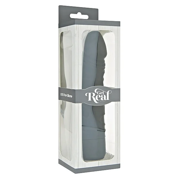 Classic Original Vibrator - Zwart van het merk Get Real - Realistische Vibrators - online bestellen bij Masculum.nl. De discrete online seks-toys en erotisch heren ondergoed winkel voor gay & hetero mannen.