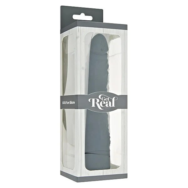 Classic Slim Vibrator - Zwart van het merk Get Real - Realistische Vibrators - online kopen bij Masculum.nl. De discrete online seks-toys en erotisch heren ondergoed winkel voor gay & hetero mannen.